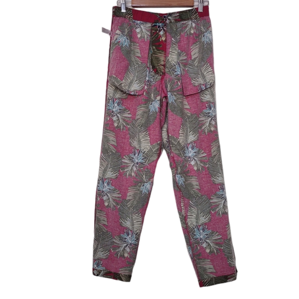 Tommy Bahama Tropical Print Men's Flannel Pajama Pants - Picture 5 of 13